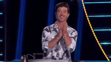 Robin Thicke Clapping GIF by FOX TV