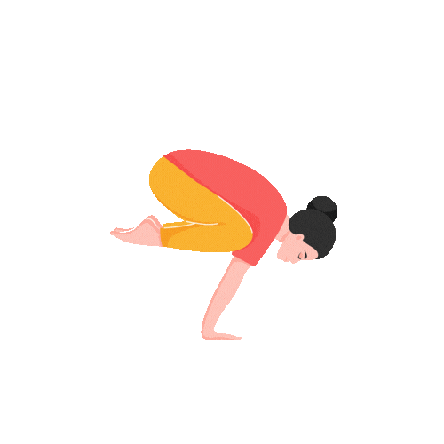 Yoga Sticker by Mika