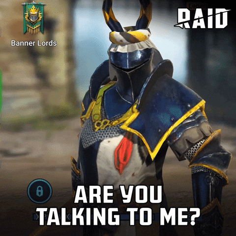 are you talking to me warrior GIF