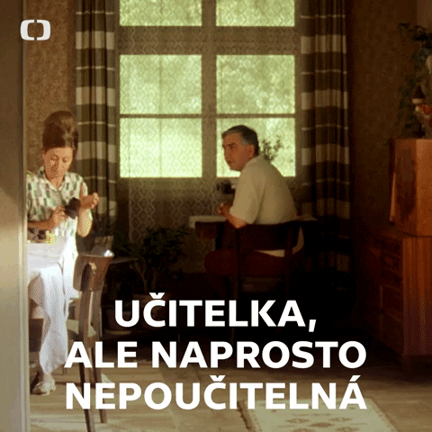 Pelisky Ucitelka GIF by Česká televize