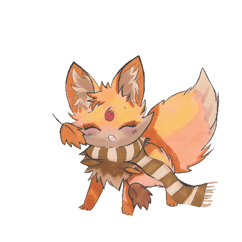 chibi fox gif