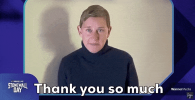 Thank You So Much Pride GIF