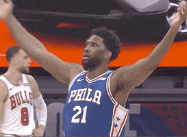 Celebrate Philadelphia 76Ers GIF by ESPN