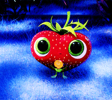 animation strawberry GIF