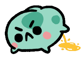 Pee Urine Sticker by angy frog