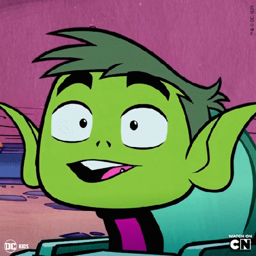 Excited Teen Titans GIF by DC