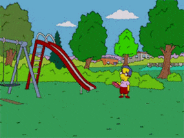 Lonely The Simpsons GIF