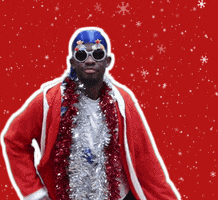 Christmas Snow GIF by Northumbria Students' Union