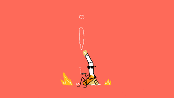 Not Cool Burn GIF by Percolate Galactic