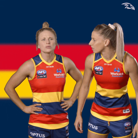Confused Aussie Rules GIF by Adelaide Crows