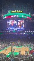 Cheers, and Some Boos, for Prince and Princess of Wales at Celtics Game