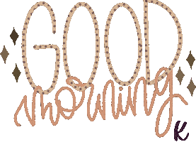 Good Morning Sticker