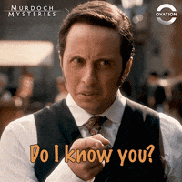Confused Who Are You GIF by Ovation TV