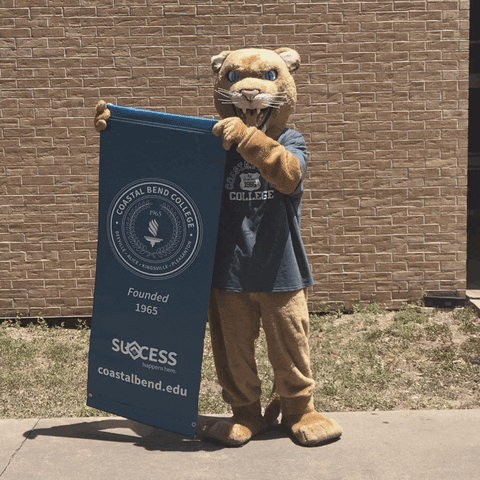 Cbc Texas GIF by Coastal Bend College