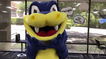 HostGator happy mascot company alligator GIF