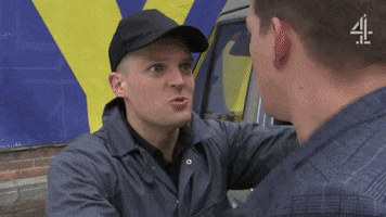Surprise Throw GIF by Hollyoaks