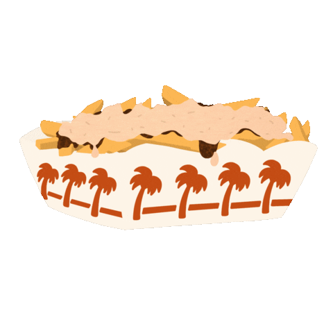 Fast Food Fries Sticker