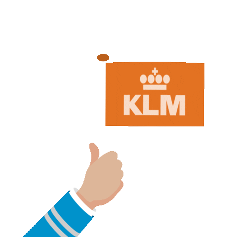 Klmtest Sticker by KLM