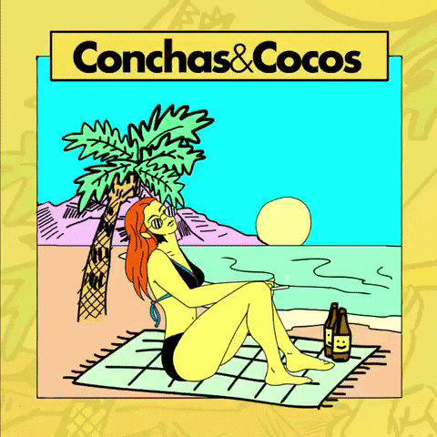 WhosWhoMx beach whoswho wh8s conchas y cocos GIF