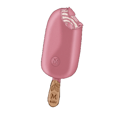 Illustration Eating Sticker