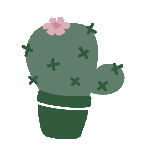Kaktus Sticker by Blutsgeschwister.Official