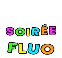 Soiree Fluo Sticker by BIGAJUMP