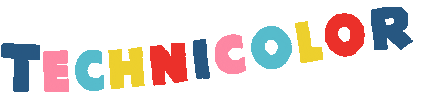 Technicolor Sticker