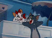Tom And Jerry Love GIFs - Get the best GIF on GIPHY
