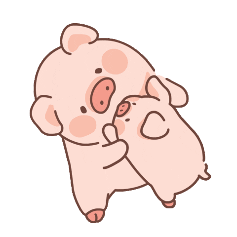 Piggy Sticker