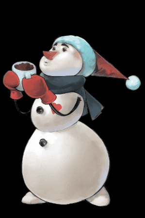 Happy Snowman GIF by Team Telecom Armenia