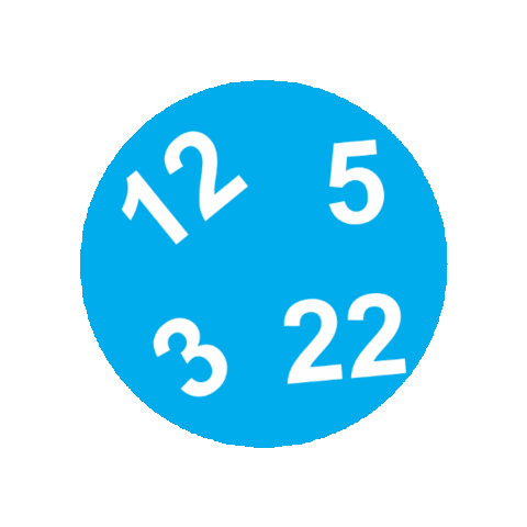 Ball Numbers Sticker