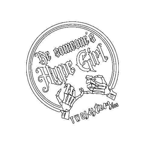 Hypegirl Sticker by TwoSisters256