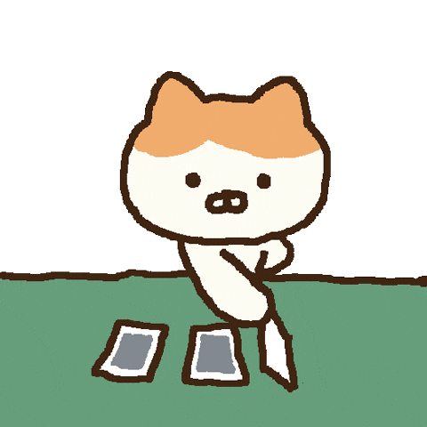 Card Game Cat Sticker by LINE FRIENDS
