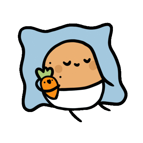 Tired Sleep Sticker