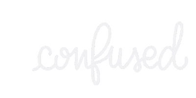 Confused Mood Sticker