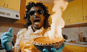 Pumpkin Pie Cooking GIF by Jukebox Saints