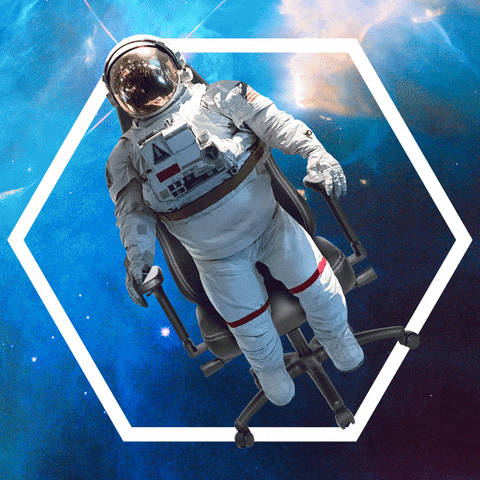 Space Astronaut GIF by onmobia GmbH