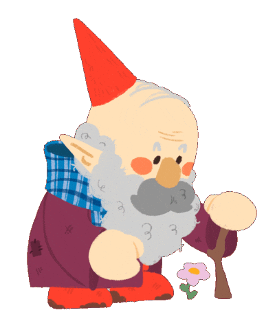 Animation Flower Sticker