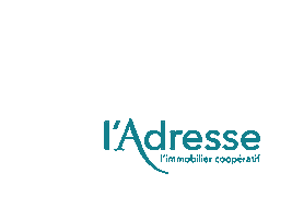 l'Adresse immobilier Sticker