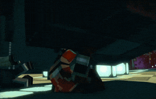 Minecraft Story Mode Fighting GIF