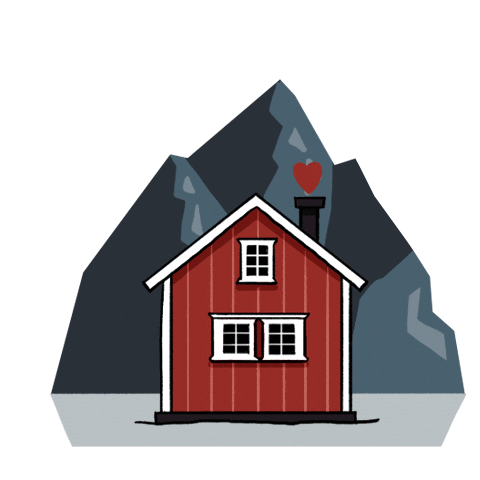 Travel Mountains Sticker