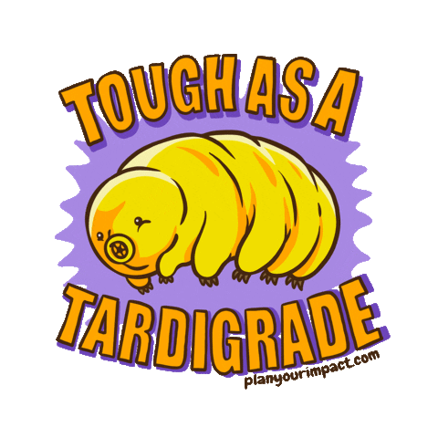 Impact Tardigrade Sticker by She's the First