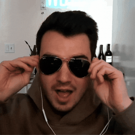 Sunglasses Smiling GIF