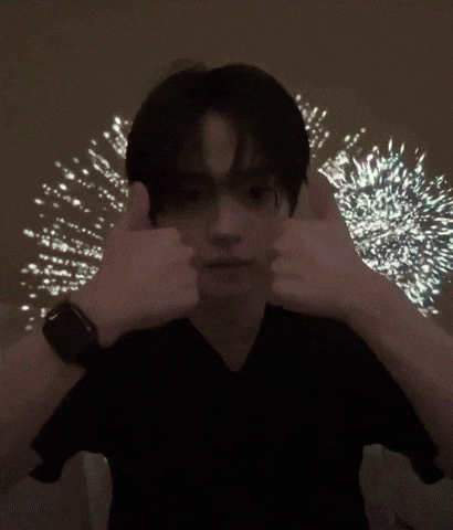 Firework Bless GIF
