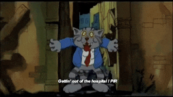 pi pir out of the hospital GIF