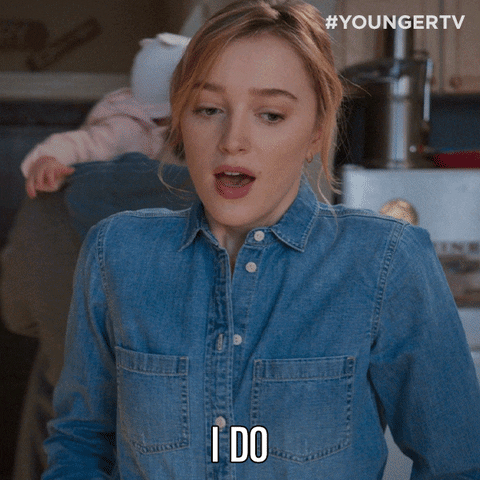 I Do Clare GIF by YoungerTV