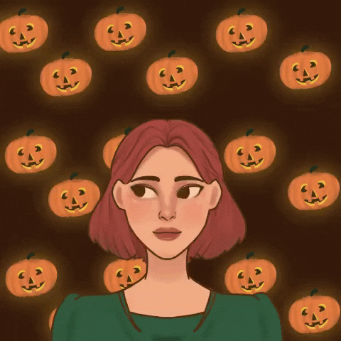 Halloween Illustration GIF