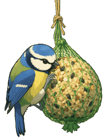 Bird Vogel Sticker by mahoniemoni