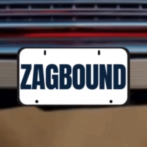 Zag Go Zags GIF by Gonzaga University