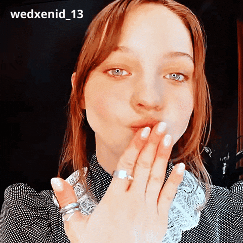 Flying Kiss GIF